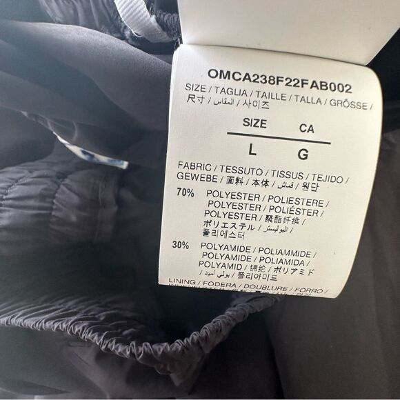 OFF WHITE Sweatpants Men Size Large Black Wide Leg - Picture 13 of 15